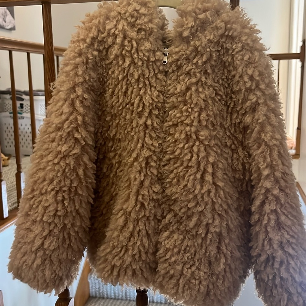 Donna Salyers Fabulous Furs hooded parka size small